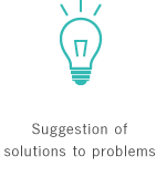Suggestion of solutions to problems