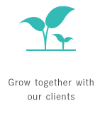 Grow together with our clients
